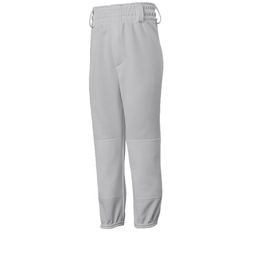 Mizuno Men's MVP Pull Up Game Baseball Pants Grey (350657-ADN)